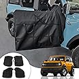 Maxzina Door Bags Compatible with 2021 2022 2023 2024 2025 Ford Bronco Front and Rear Door Bags Hard Door Portable Storage with Carry Handle for Ford Bronco Accessories 4 Door (Front and Rear 4pcs)