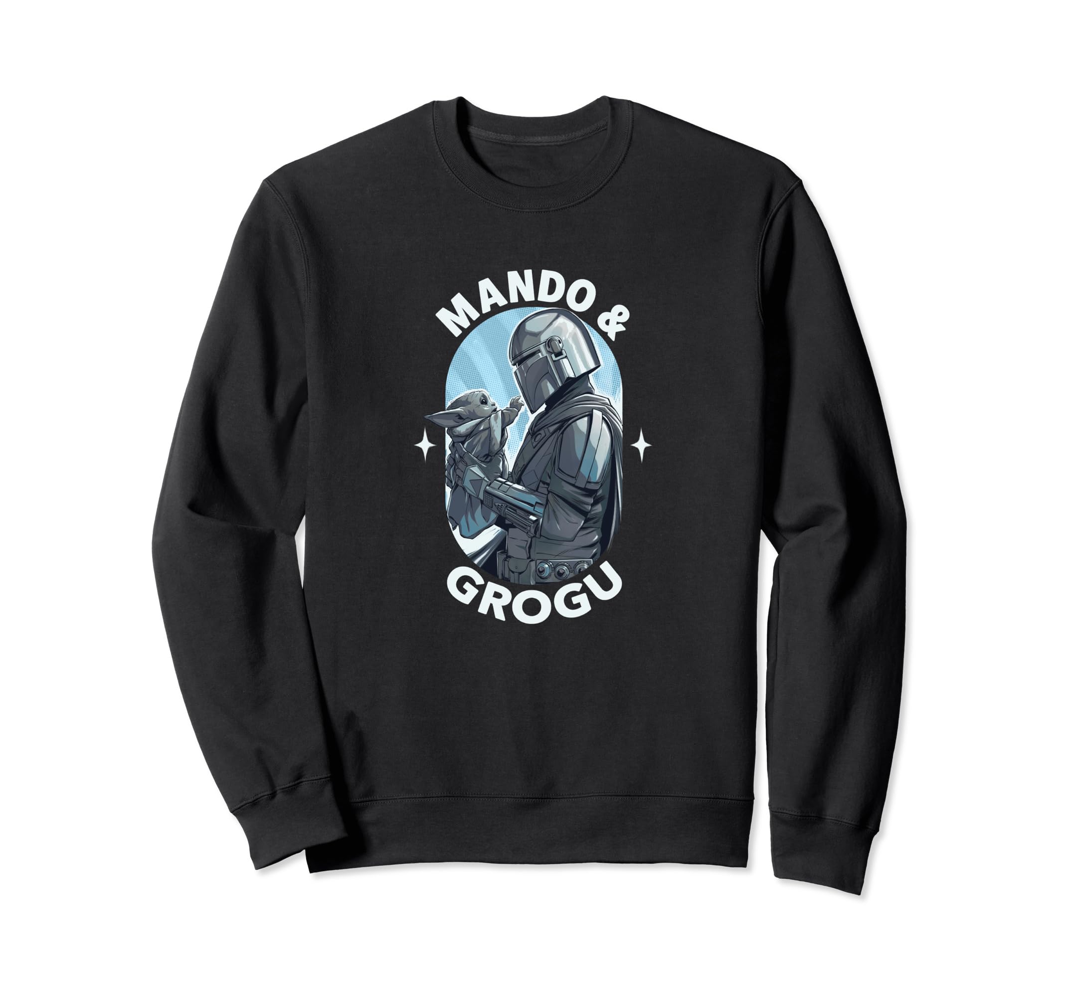 Star Wars: The Mandalorian & Grogu Sparkles And Hugs Sweatshirt