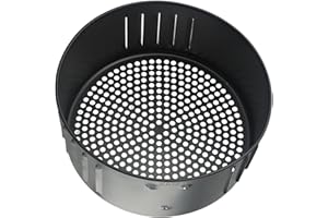 Air Fryer Accessories, Replacement 2.6L 3.5L Non-Stick Fryer Basket Safe Kitchen Roasting Cooking Tool Non-Stick Dishwasher-S