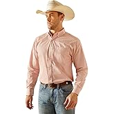 ARIAT Ginger Nut Derrick Men's Classic Fit Collared Long Sleeved Button Down 10048433