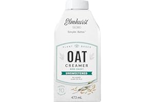 Elmhurst Unsweetened Oat Creamer 6x473 ML