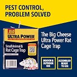 The Big Cheese Ultra Power Rat Trap Cage Humane Live Catch 36x14x16cm view 2