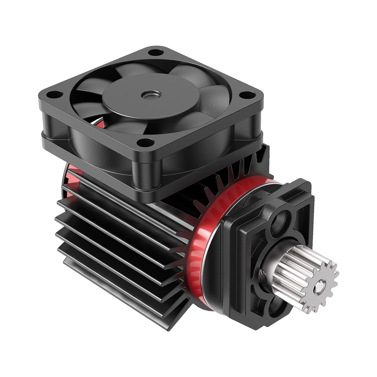 Photo 1 of HYPER GO B284B P003 2845 Brushless Motor with Heatsink and Cooling Fans RC Car Accessories, Spare Parts RC Vehicle Electric Motor for H16BM 16208 16209 16210