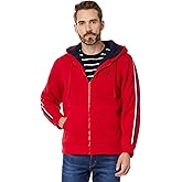 U.S. Polo Assn. mens Uspa Uspa Full Zip Sleeve Stripe Hoodie