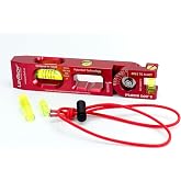 LevTech Plumb Dog 8 Professional Plumber&rsquo;s Magnetic Level &ndash; 8-Angles Click System, Gradient Vial for Pitch &amp; Slope, &amp; Pipe Strap
