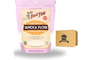 Gluten Free Tapioca Flour Bundle. Include One-16 oz Packages of All Natural Finely Ground Bobs Red Mill Tapioca Flour and a Good For My Home Box! Also Known as Tapioca Starch!
