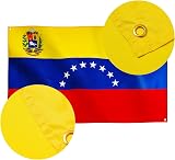 Runesol Venezuela Flag 3x5ft 91x152cm 4 Brass Eyelets Premium Flag view 4