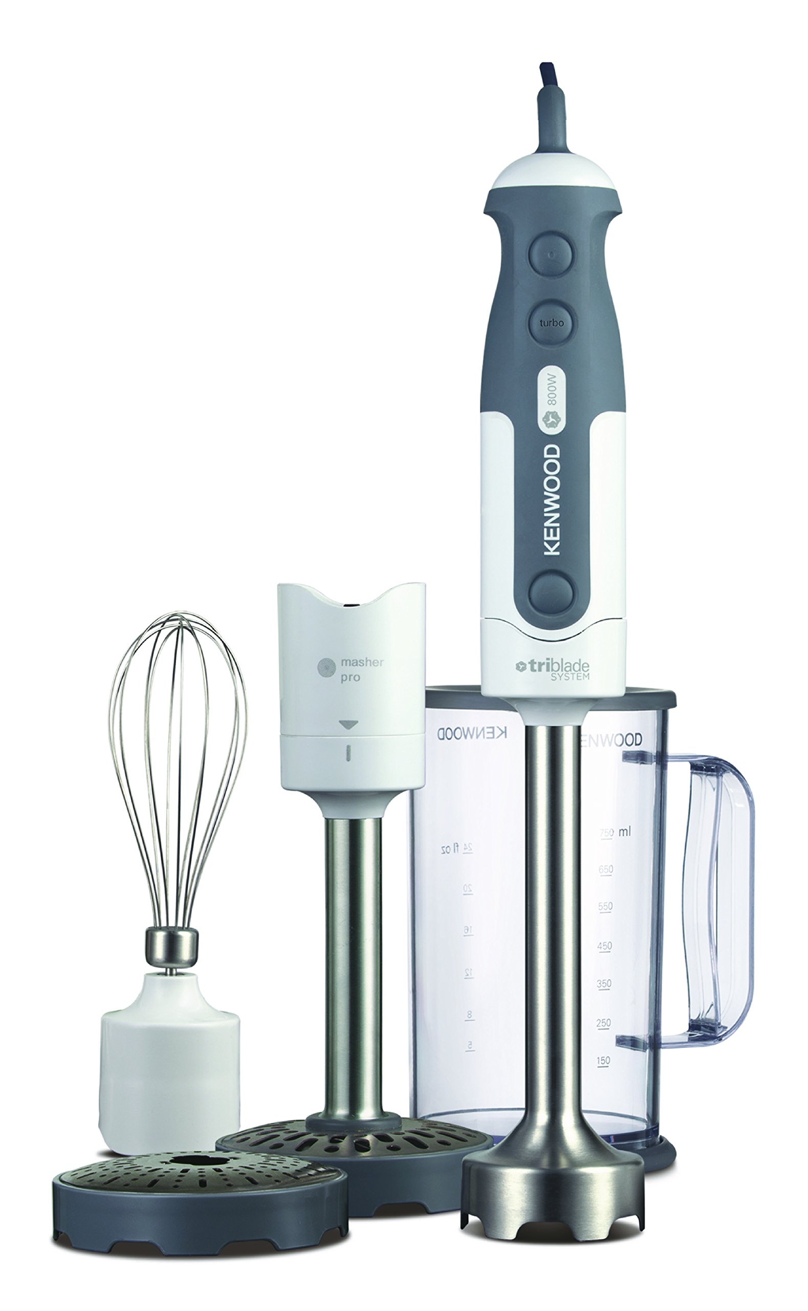 Kenwood Stick Blender HDP308WH 800W White/Grey eBay