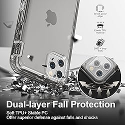 Follaroma for iPhone 11 Pro Max Case, Heavy Duty
