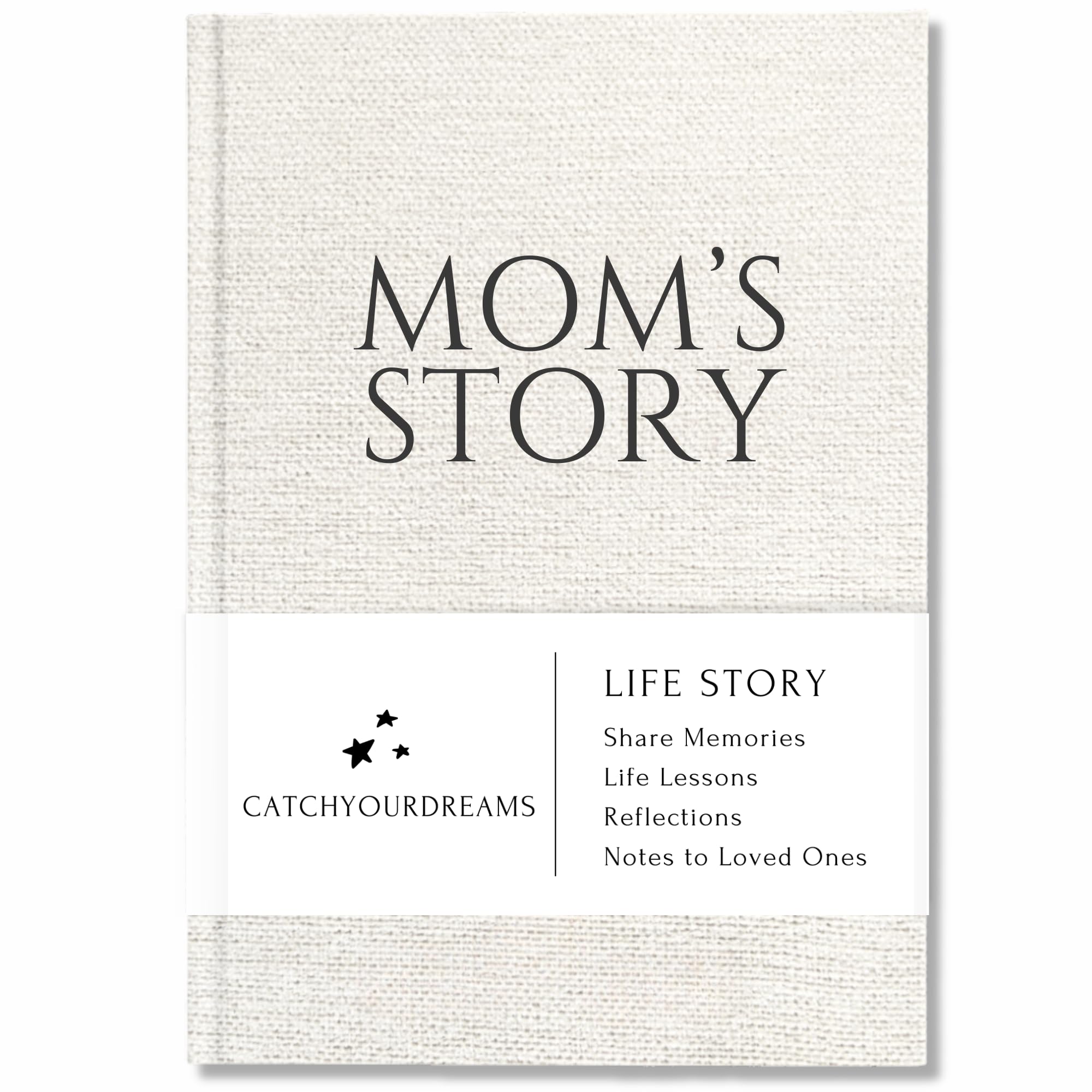 Mom's Story Journal (Linen Hardcover) - A Family Keepsake with + 250 Prompts to Share Her Life Story and Memories