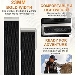 omee Nylon Sport Band Compatible with Whoop 5.0