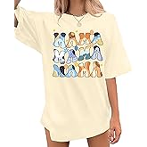 Oversized Mama Shirt Woman Mom Letter Print Tshirt Trendy Mama Shirts Graphic Tees Short Sleeve Tops
