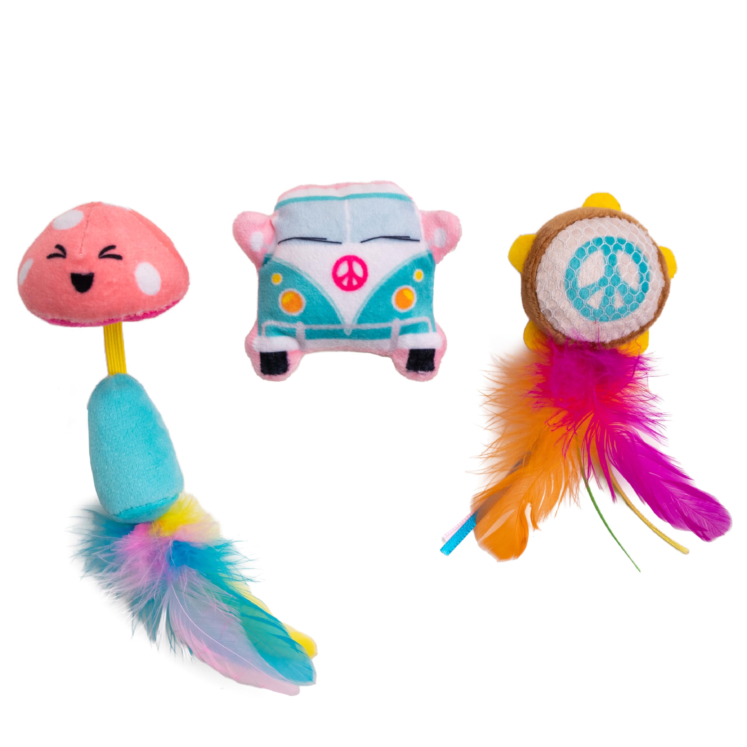 Catstages Festival 3 Pack Cat Toys Multicolor