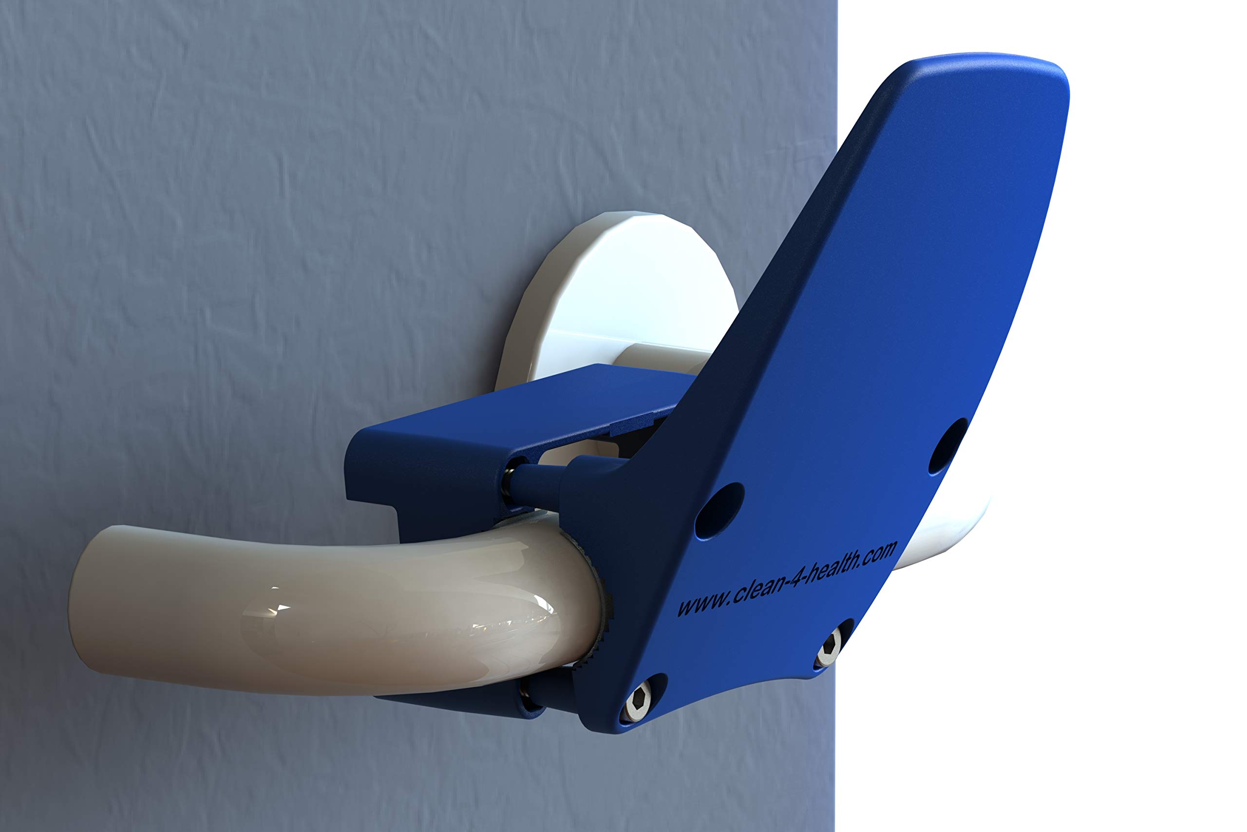 EHMANN Clean4Health Hands-Free Door Opener, 9580x0000, Blue, to Avoid Contact with Door Handles