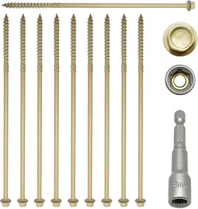 Falcon Heavy Duty 25x150mm Railway Sleeper Fixing Screws