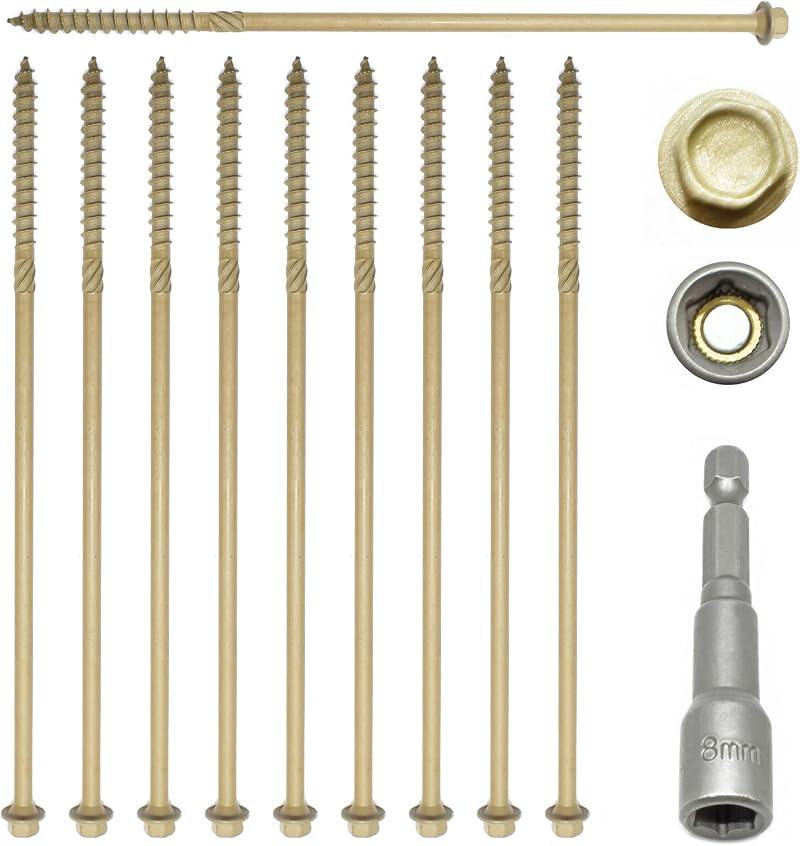 Falcon Heavy Duty 25x150mm Railway Sleeper Fixing Screws