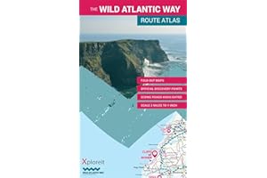 The Wild Atlantic Way Route Atlas: Ireland's Journey West 1:126,720