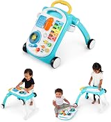 Baby Einstein Musical Mix N Roll 4-in-1 Activity Walker Table Ages 6+ Months view 3