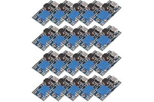 20PCS DC-DC Step Up Converter - USB Power Module, 2V-24V to 5V-28V, 2A MT3608 Micro USB