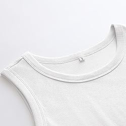 ANRABESS Womens Sleeveless High Neck Tank Tops