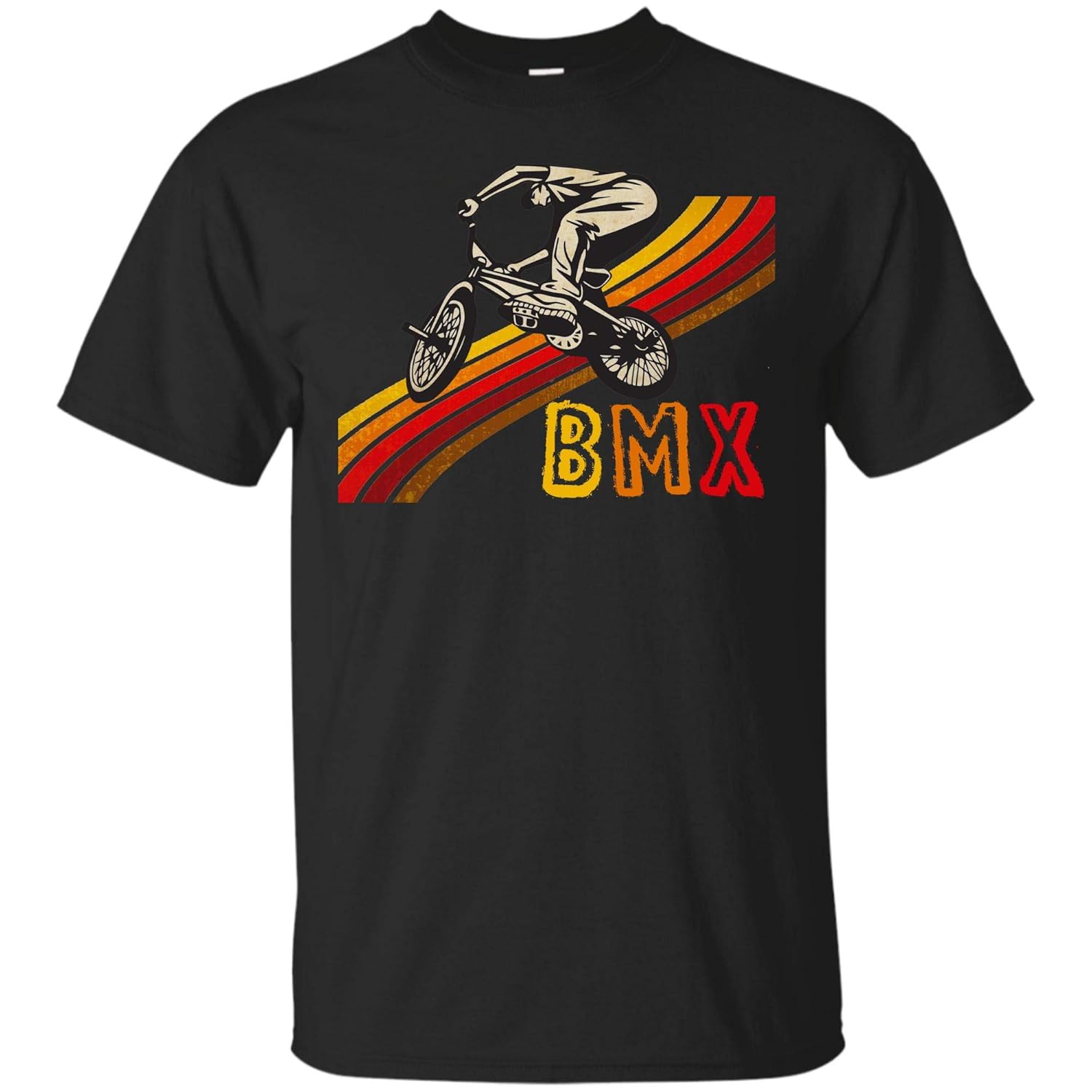 Bmx Shirt Vintage Style American Retro Shirt Usa Bmx Rider Stellanovelty