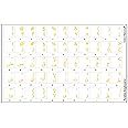 Online-Welcome- Arabic Keyboard Stickers Transparent Yellow Letters for Any Laptop Computer PC Desktop Notebook