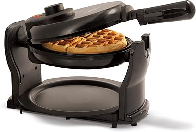 BELLA Classic Rotating Non-Stick Belgian Waffle Maker