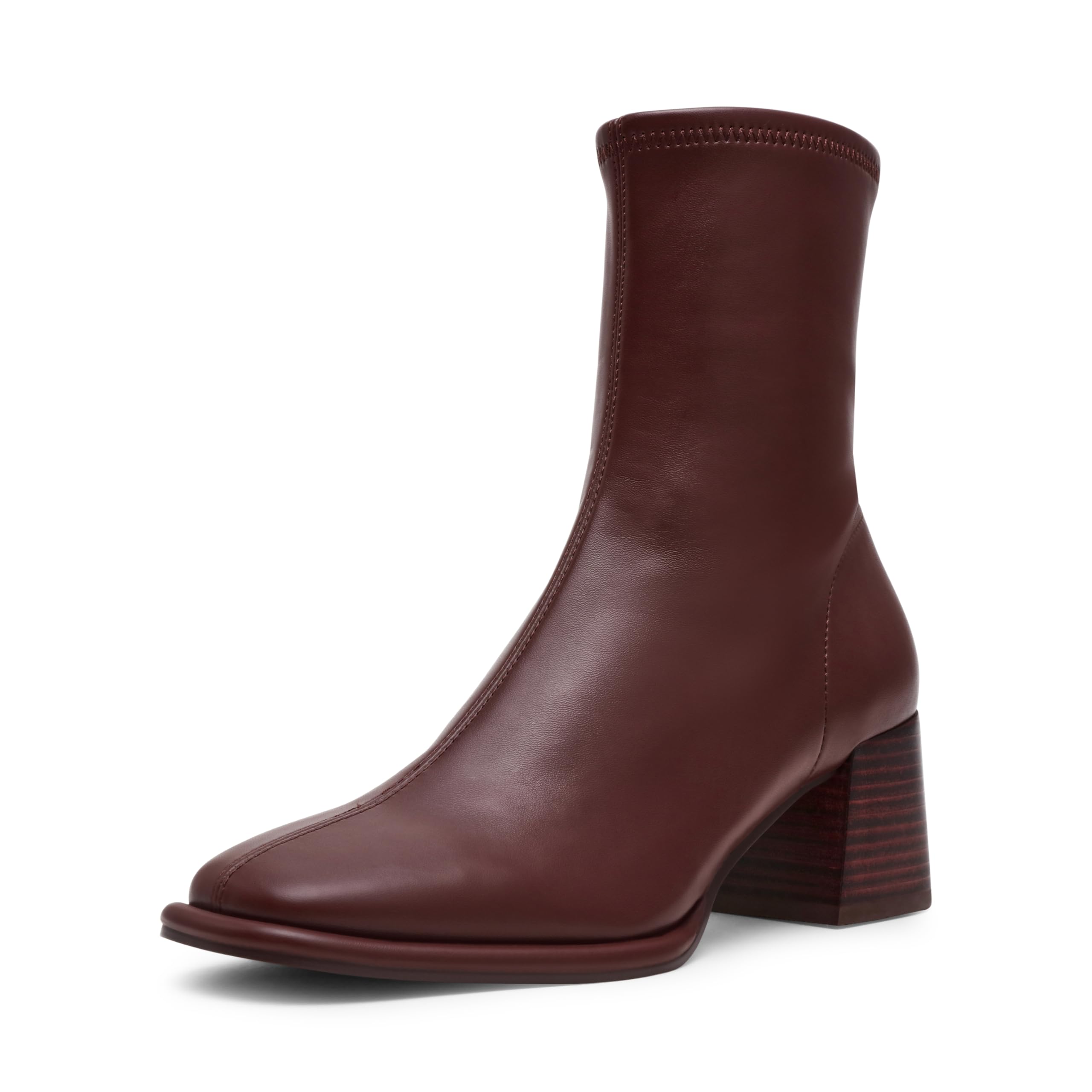 Steve Madden Women’s Pammy Ankle Boot, Brown, 7.5