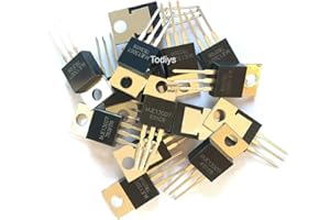 Todiys New 15Pcs for E13007 E13007-1 E13007-2 MJE13007-2 J13007 J13007-2 FJP13007H2 to−220 Switchmode NPN Power Transistor MJE13007