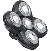 5 Head Shaver Replacement, Shaver Replacement Heads, Easy Install Electric Razor Replacement, Beard Cutter Replacement Blade