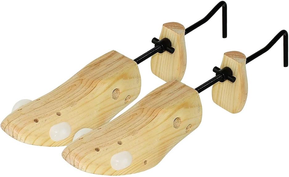 Great Ideas PACK OF 2 x Professional Men's 3 Way Shoe Stretchers Made