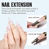 TOMICCA 5-in-1 Clear Builder Gel 15ml Crystal Nail Extension Hard Gel view 4