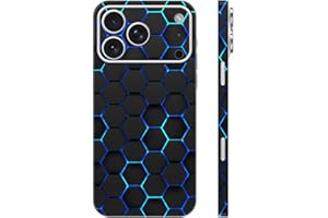 Skin Wrap for iPhone 17 Pro Max, Vinyl Decal Stickers Cover Protective Film for Phone Back, Camera, Frame (Blue)