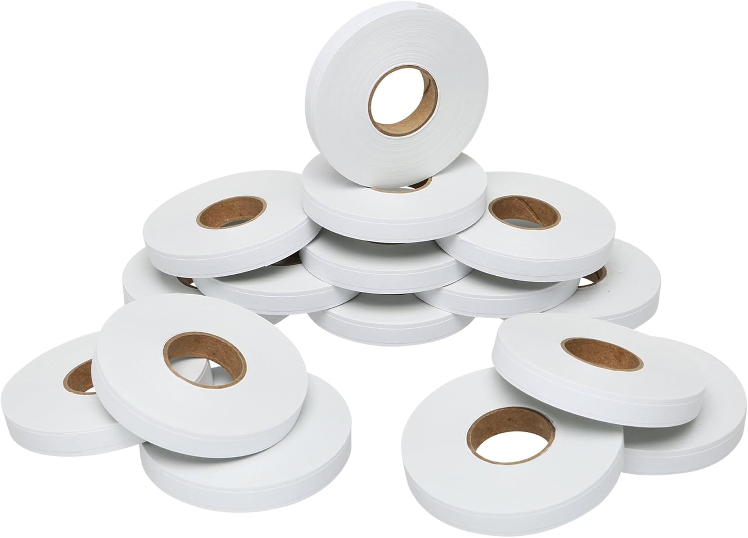 White Pricing Labels for Monarch 1110 Price Gun – Sixteen Rolls, 17, 000 Pricemarking Labels – Bonus Ink Roll Included : Office Products