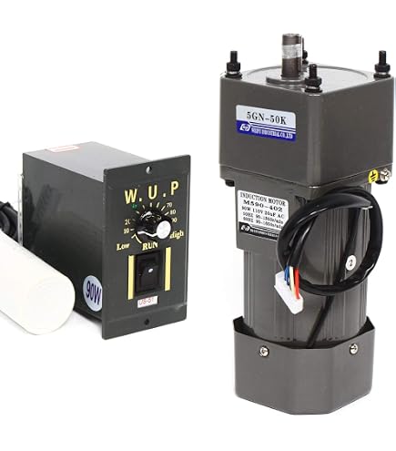 120W 110V AC Getriebemotor Mit Drehzahlregelung – Reversibel, 10k Untersetzung, Ideal Für Heimwerker