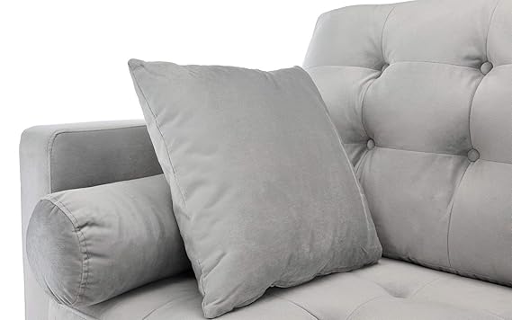 Hogar y cocina 211 x 82 x 91 cm Colores Diferentes BHD Sofá Derecho