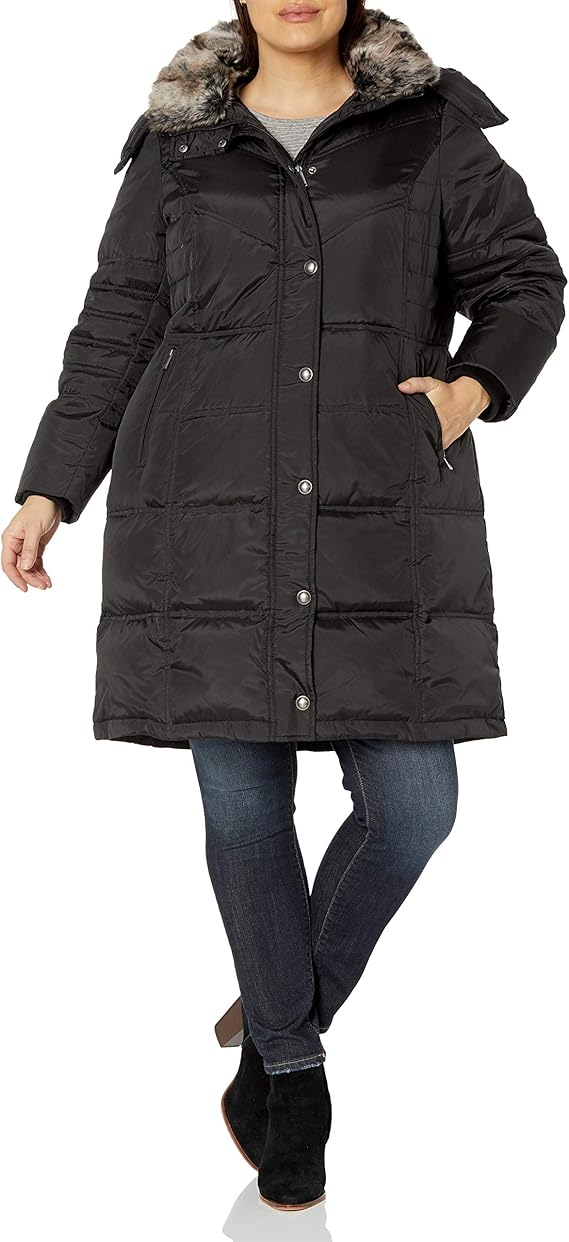 London fog puffer coat plus size Clearance