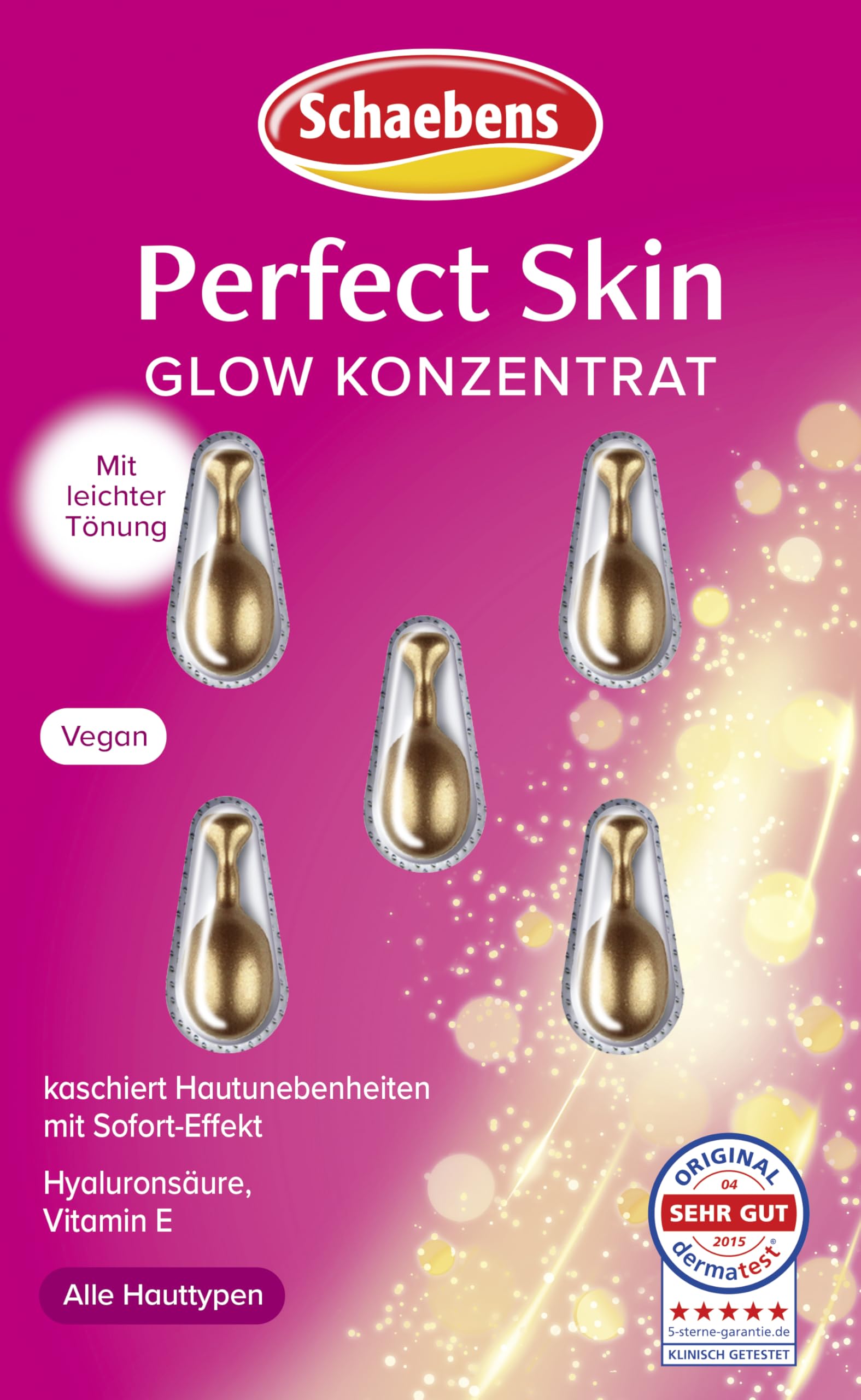 Schaebens Perfect Skin Concentrate 6 Packs of 5