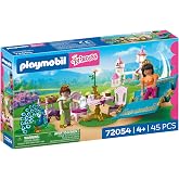 Playmobil | Princess | A Visit from Afar | 2 Princesses with Flying Carpet and Tea Party | Encourages Creativity | Princess Toy for Ages 4 and Up | 72054