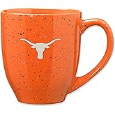 Rico Industries NCAA 16 oz Team Color Laser Engraved Speckled Ceramic Coffee Mug (T & U Schools)