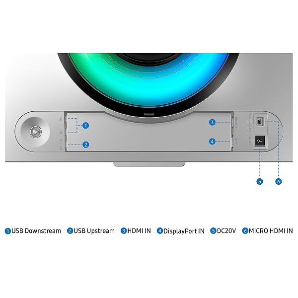 SAMSUNG 49″ ODYSSEY OLED G9 (G95SC) SERIES CURVED SMART GAMING MONITOR W QD-OLED, 240HZ, 0.03MS, AMD FREESTYLE PREMIUM PRO, G-SYNC COMPATIBLE, DUAL QHD, NEO QUANTUM PROCESSOR PRO, LS49CG954SNXZA, 2023