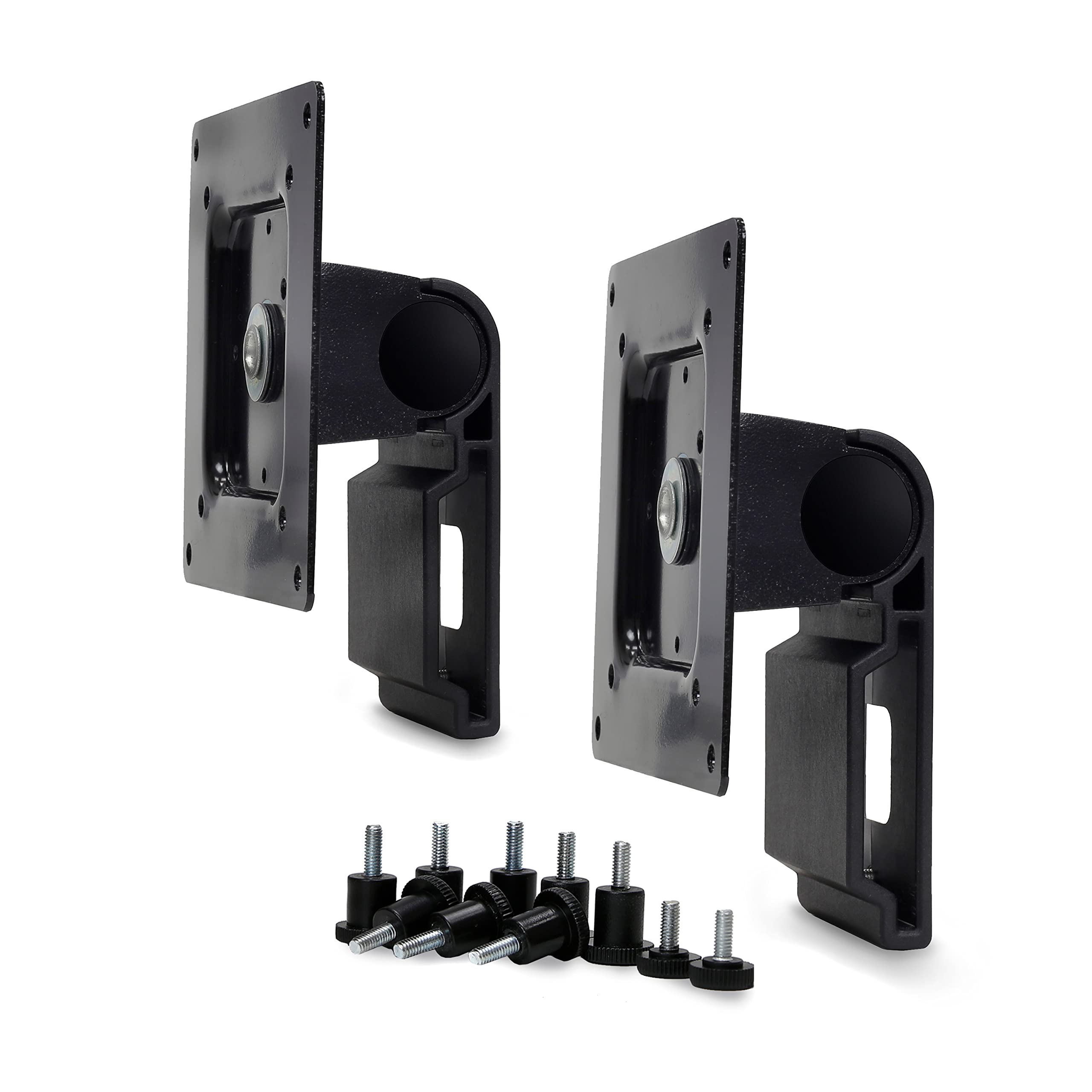 Ergotron Dual Monitor Tilt Pivot Kit - Mounting kit (2 pivots, 2 calbe ties, screws) for 2 monitors - black