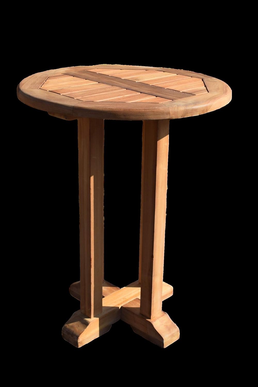 teak bistro set on Cross Leg Table Field Hawken Dorchester Teak 60cm Round Bistro Table 2 Seater