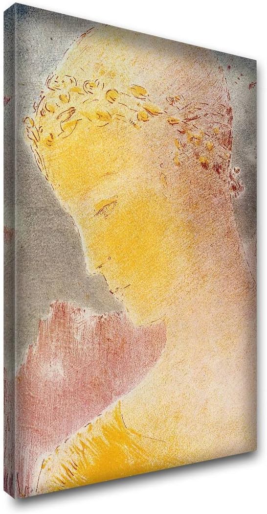 "Beatrice" by Odilon Redon, Images sur Toile Tableau