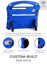 Bam Bino Space Suit for iPad Mini 6 Case Kids, iPad