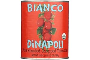 Bianco DiNapoli Organic Fire Roasted Chopped Tomatoes, 28 OZ