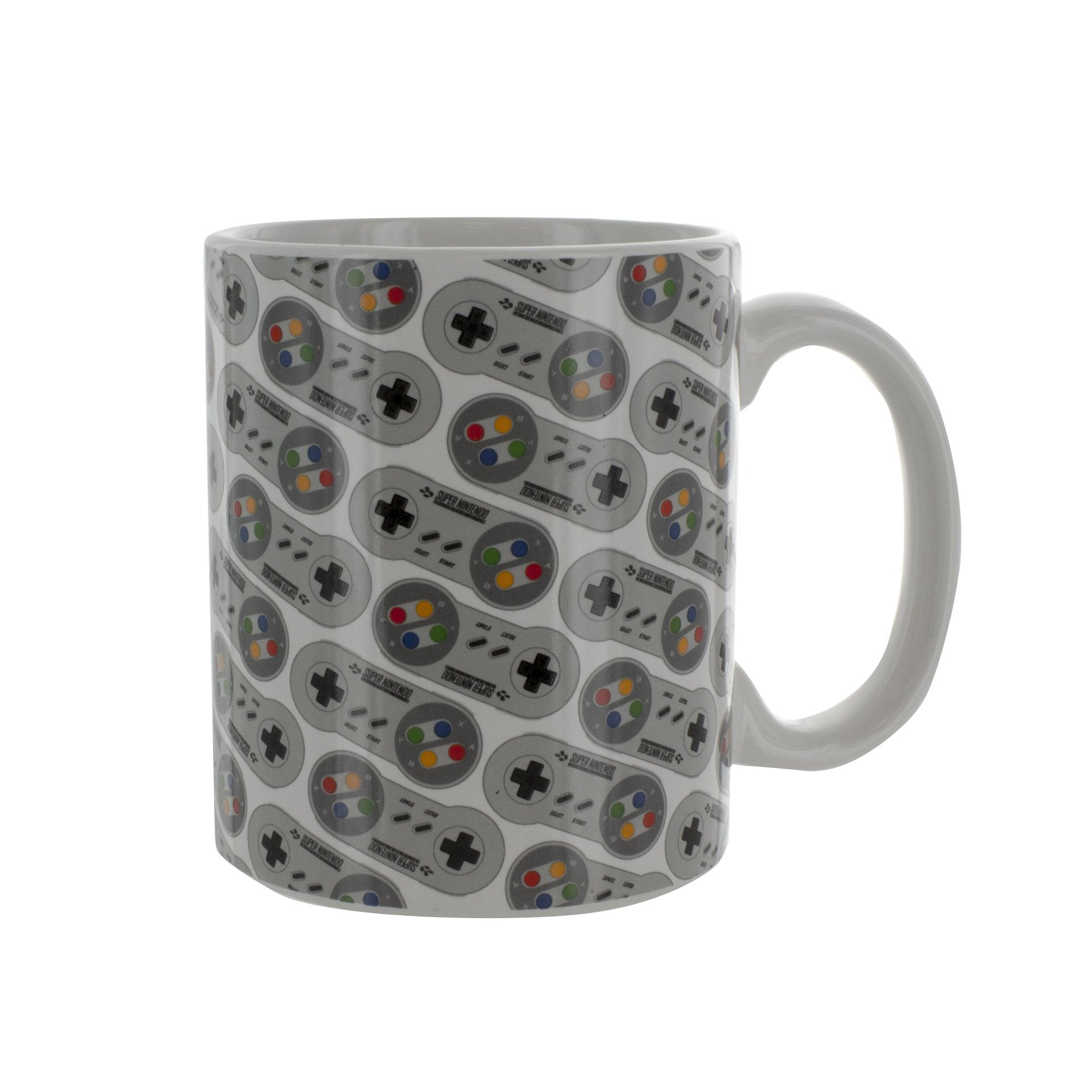 Paladone Super Nintendo Controller Mug, Ceramic, Multi-Colour, 10.5 x 11.5 x 8.7 cm
