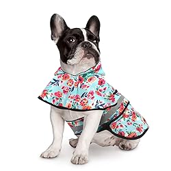 HDE Dog Raincoat Jacket Reflective Adjustable