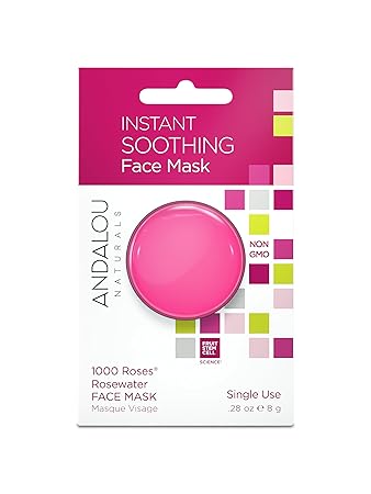 Download Amazon Com Andalou Naturals Instant Soothing 1000 Roses Rosewater Face Mask Pod 0 28 Ounce Beauty Yellowimages Mockups