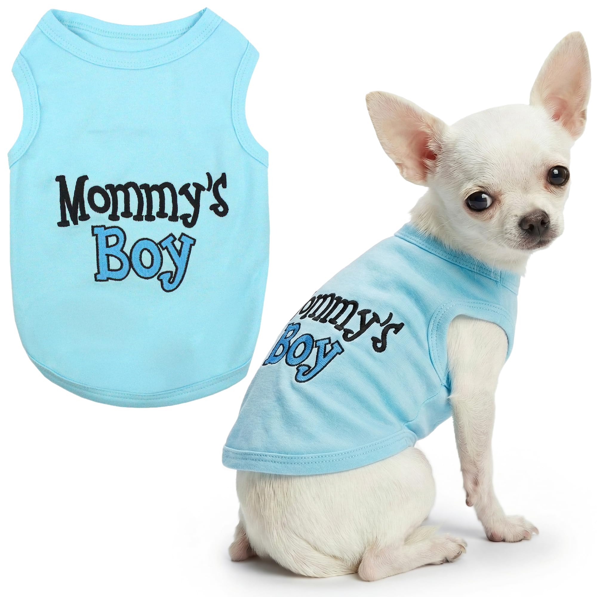 Parisian Pet Mommy's Boy T-Shirt, XXS
